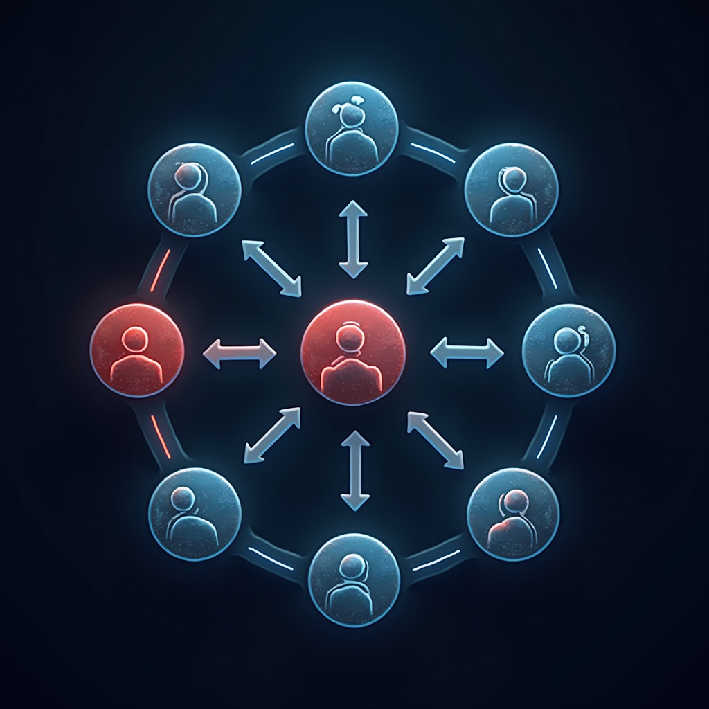 Visual diagram illustrating the reciprocal altruism cycle in gaming communities, showing interconnected player nodes with arrows indicating the flow of help, reviews, and guides between community members over time